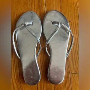 Forever 21 silver sandals